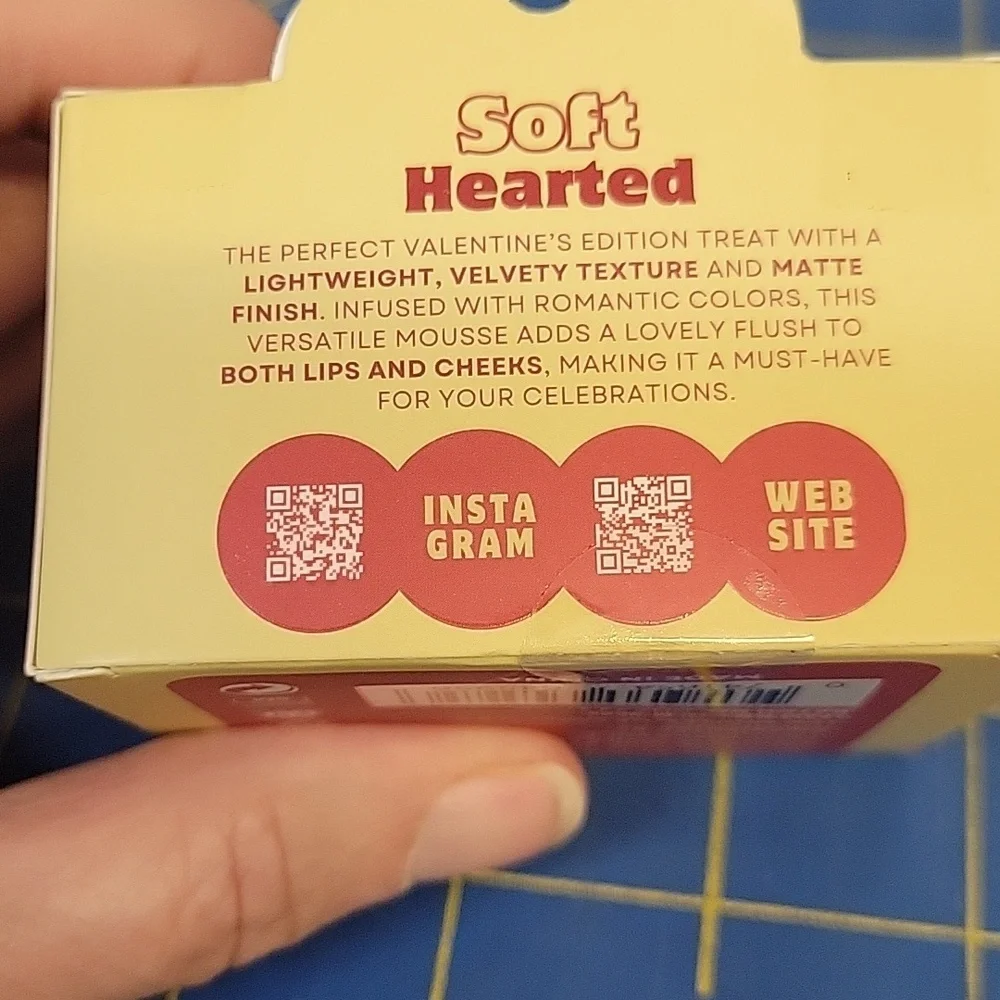 Oz Lab Soft Hearted Lip & Cheek Tint 3.5g New Sealed Box